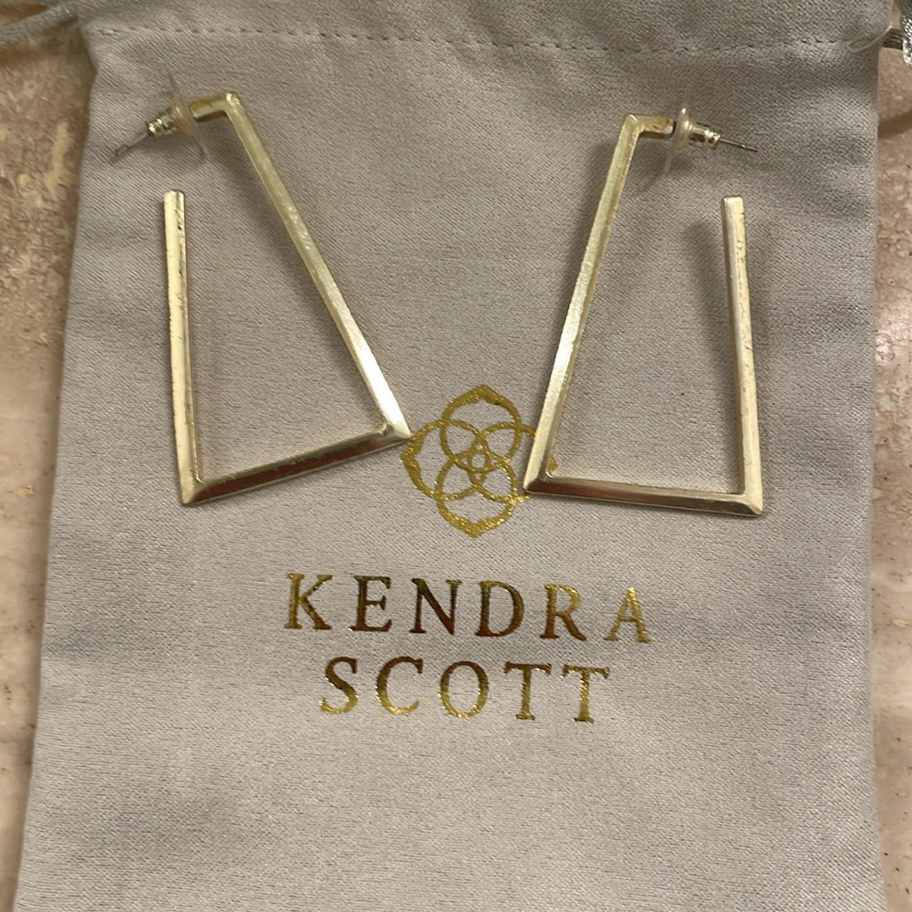 Kendra Scott rectangle earrings